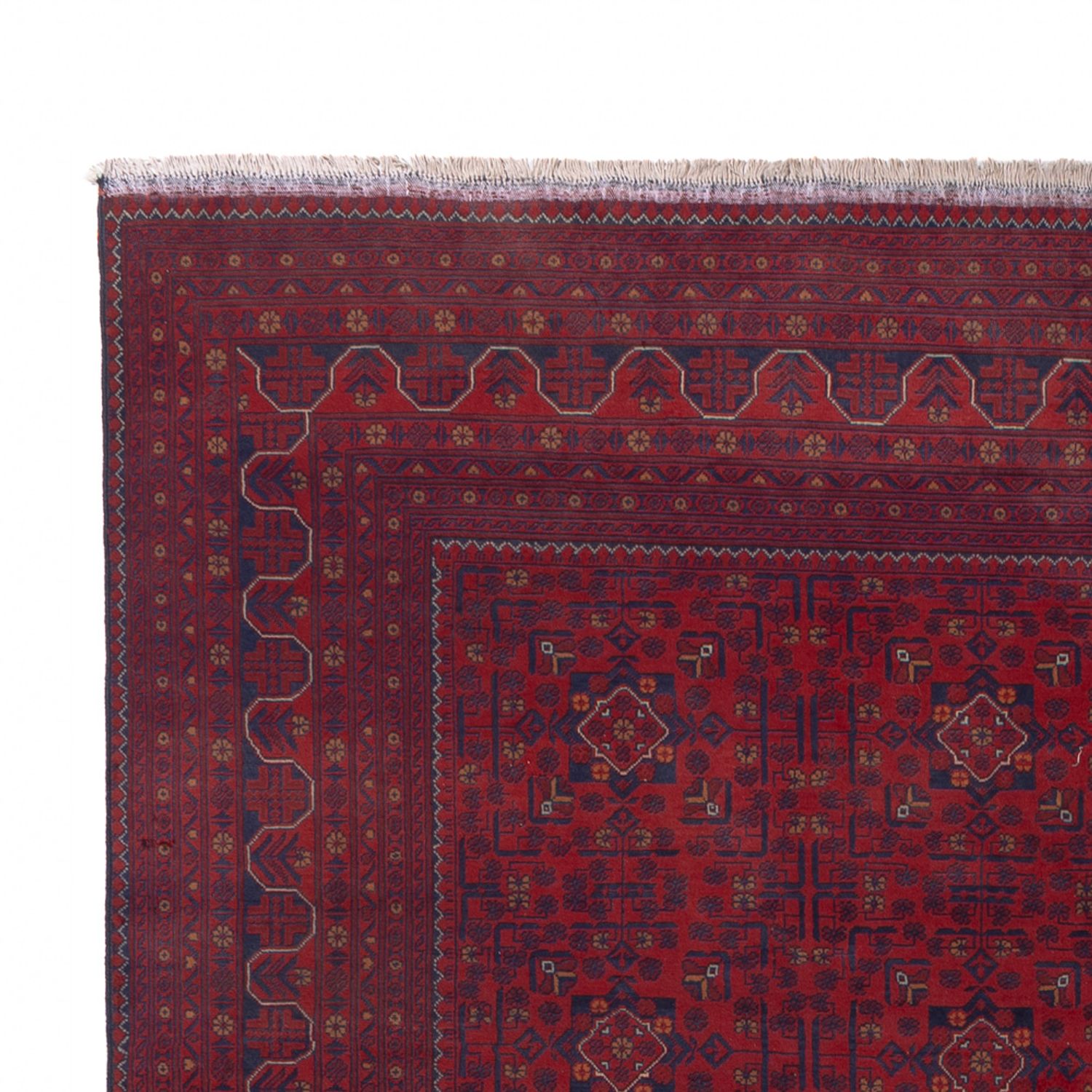 Afghan Rug - Kunduz - 330 x 244 cm - red