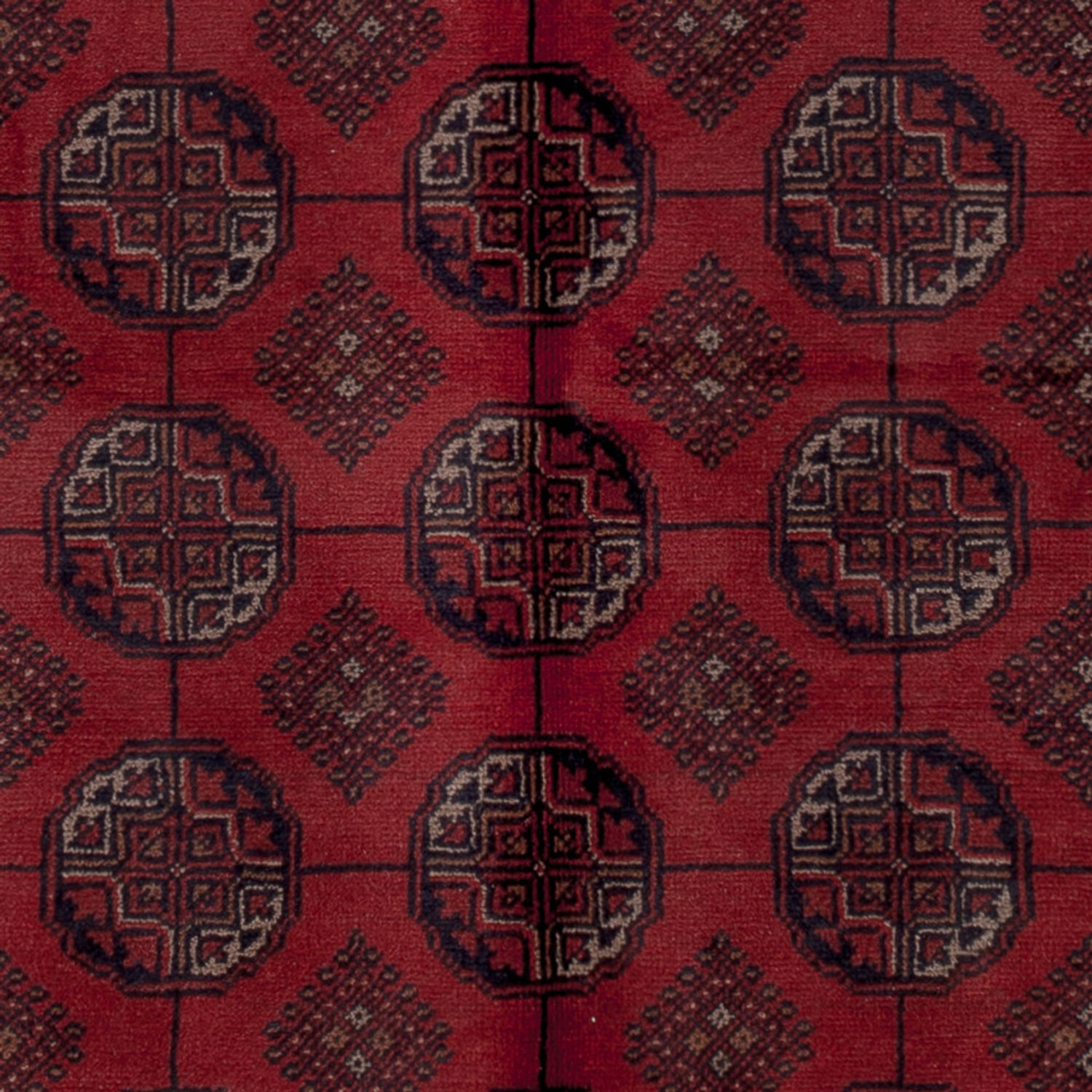 Afghan Rug - Kunduz - 199 x 150 cm - red