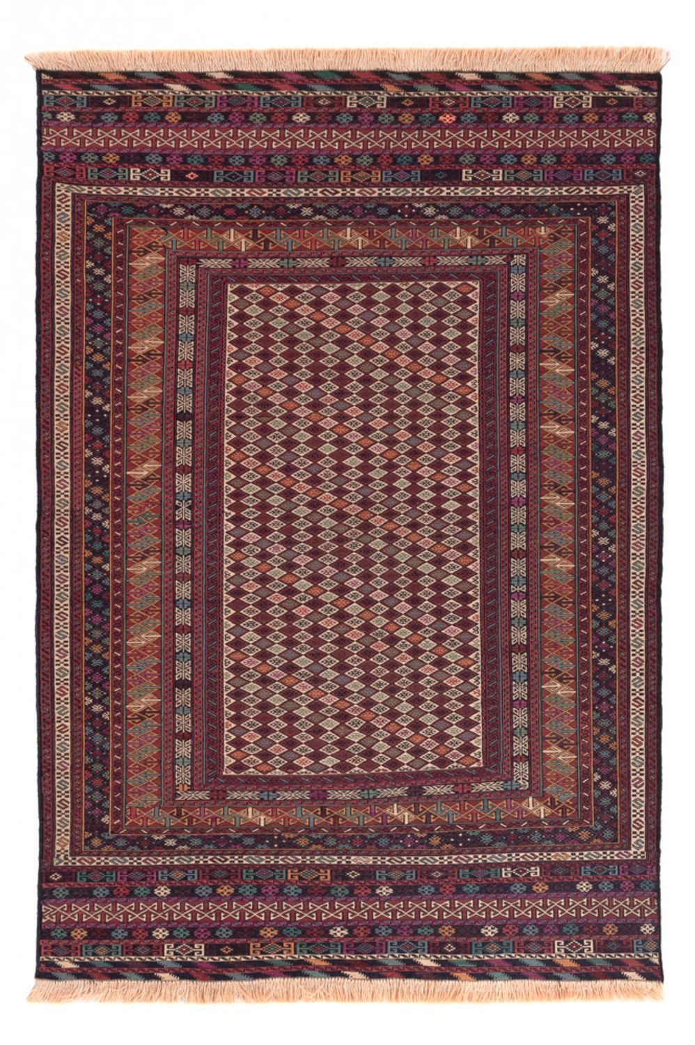 Kelim Rug - Oriental - 186 x 120 cm - multicolored