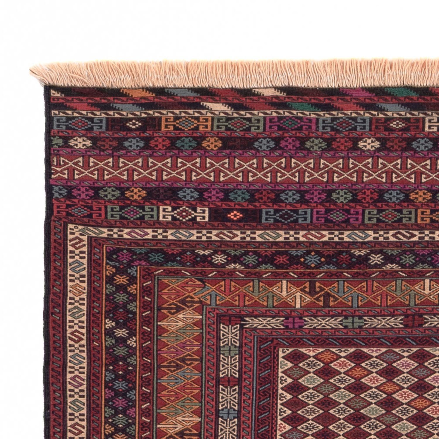 Kelim Rug - Oriental - 186 x 120 cm - multicolored