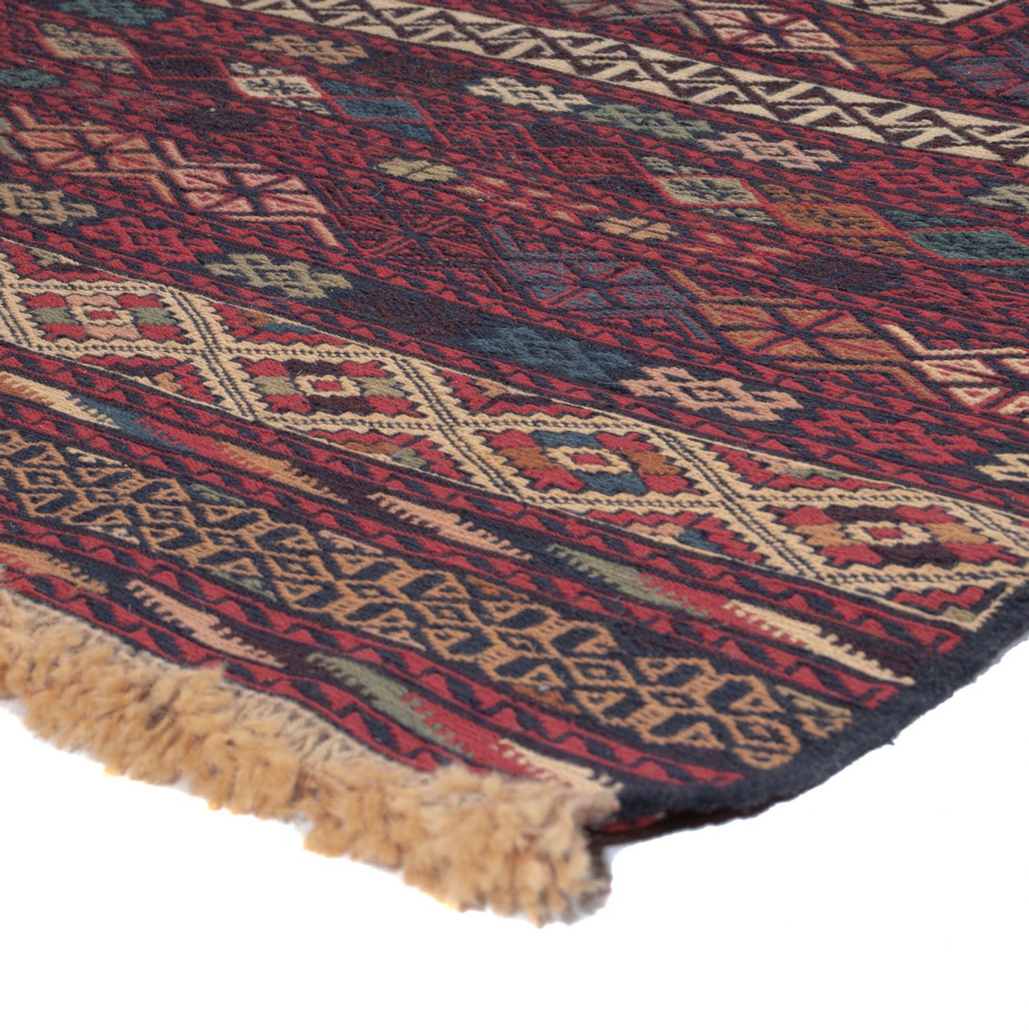 Kelim Rug - Oriental - 204 x 130 cm - multicolored