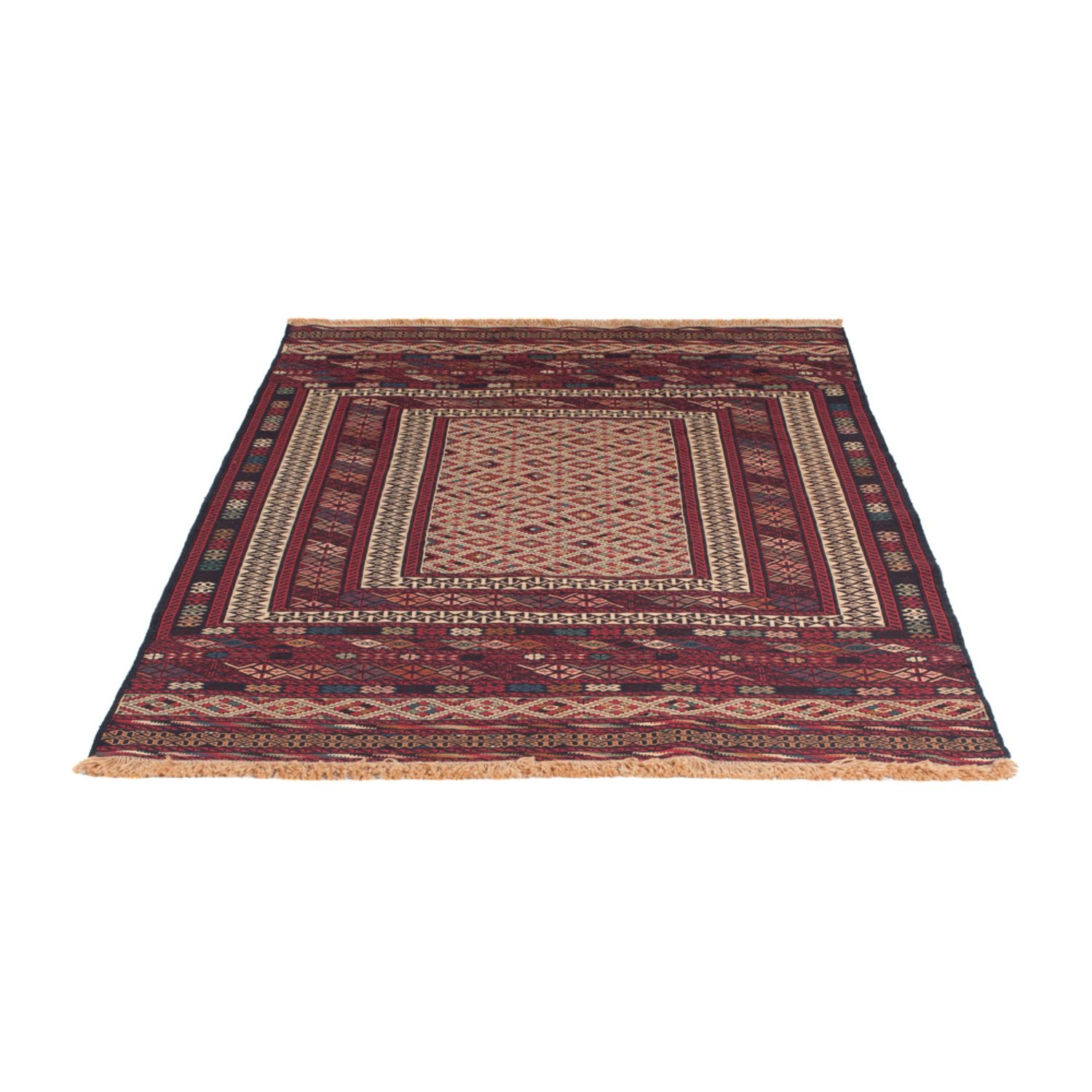 Kelim Rug - Oriental - 204 x 130 cm - multicolored