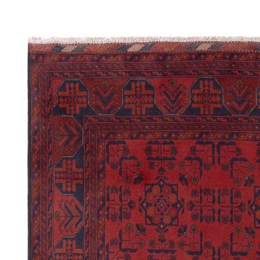 Afghan Rug - Kunduz - 238 x 176 cm - red