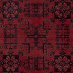 Afghan Rug - Kunduz - 203 x 151 cm - red