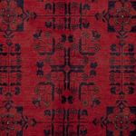 Afghan Rug - Kunduz - 200 x 150 cm - red
