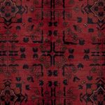 Afghan Rug - Kunduz - 198 x 153 cm - red