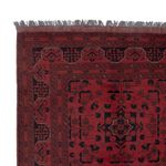 Afghan Rug - Kunduz - 198 x 153 cm - red