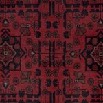 Afghan Rug - Kunduz - 193 x 150 cm - red