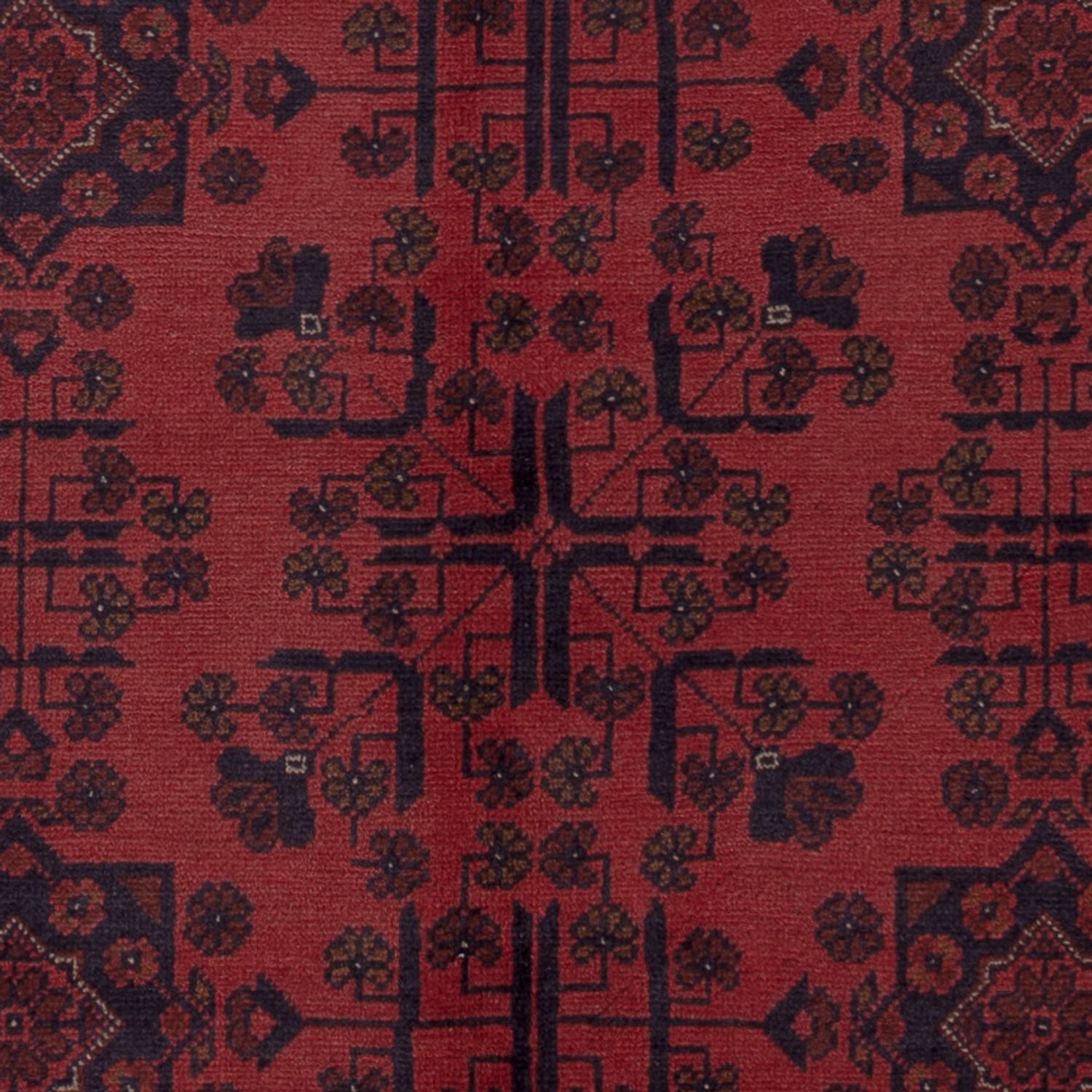 Afghan Rug - Kunduz - 203 x 152 cm - red