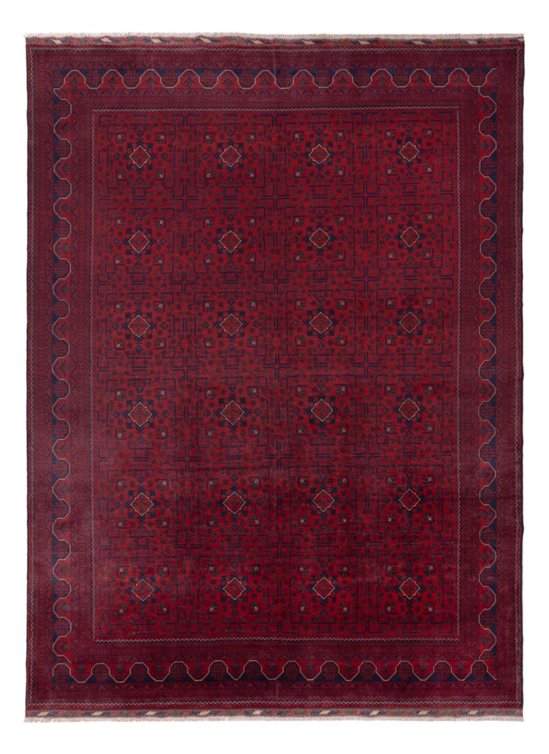 Afghan Rug - Kunduz - 338 x 249 cm - red