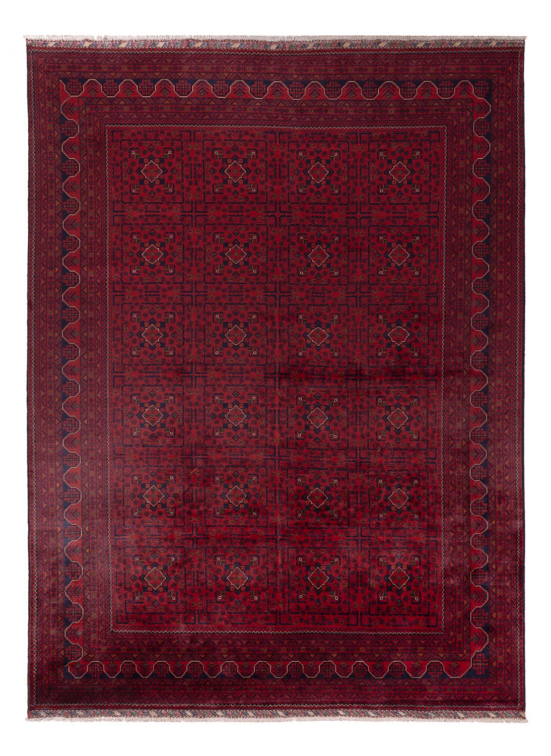Afghan Rug - Kunduz - 342 x 250 cm - red