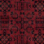 Afghan Rug - Kunduz - 194 x 148 cm - red