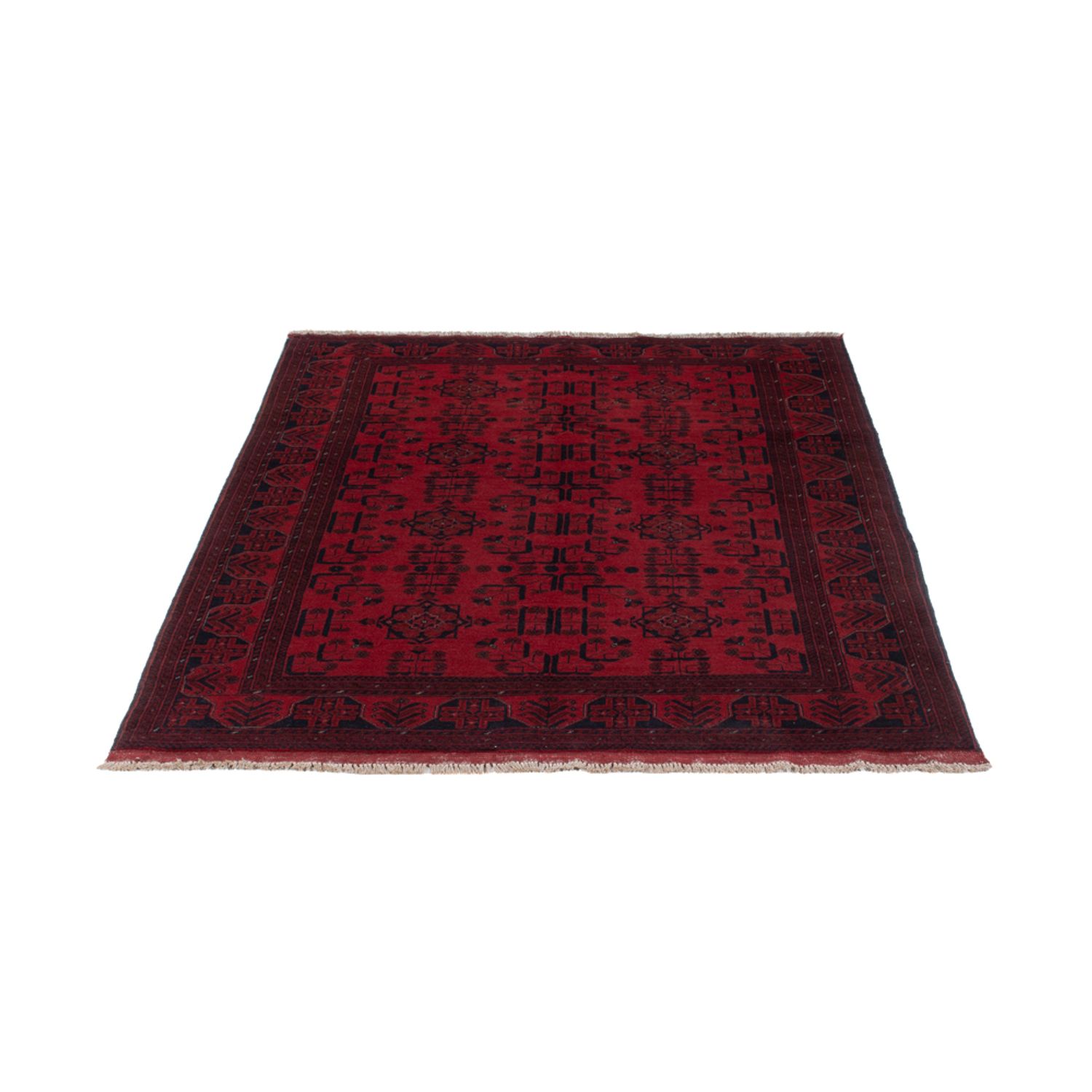 Afghan Rug - Kunduz - 207 x 148 cm - red