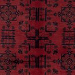 Afghan Rug - Kunduz - 207 x 148 cm - red