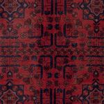 Afghan Rug - Kunduz - 196 x 149 cm - red