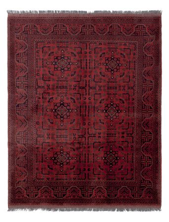 Afghan Rug - Kunduz - 190 x 151 cm - red