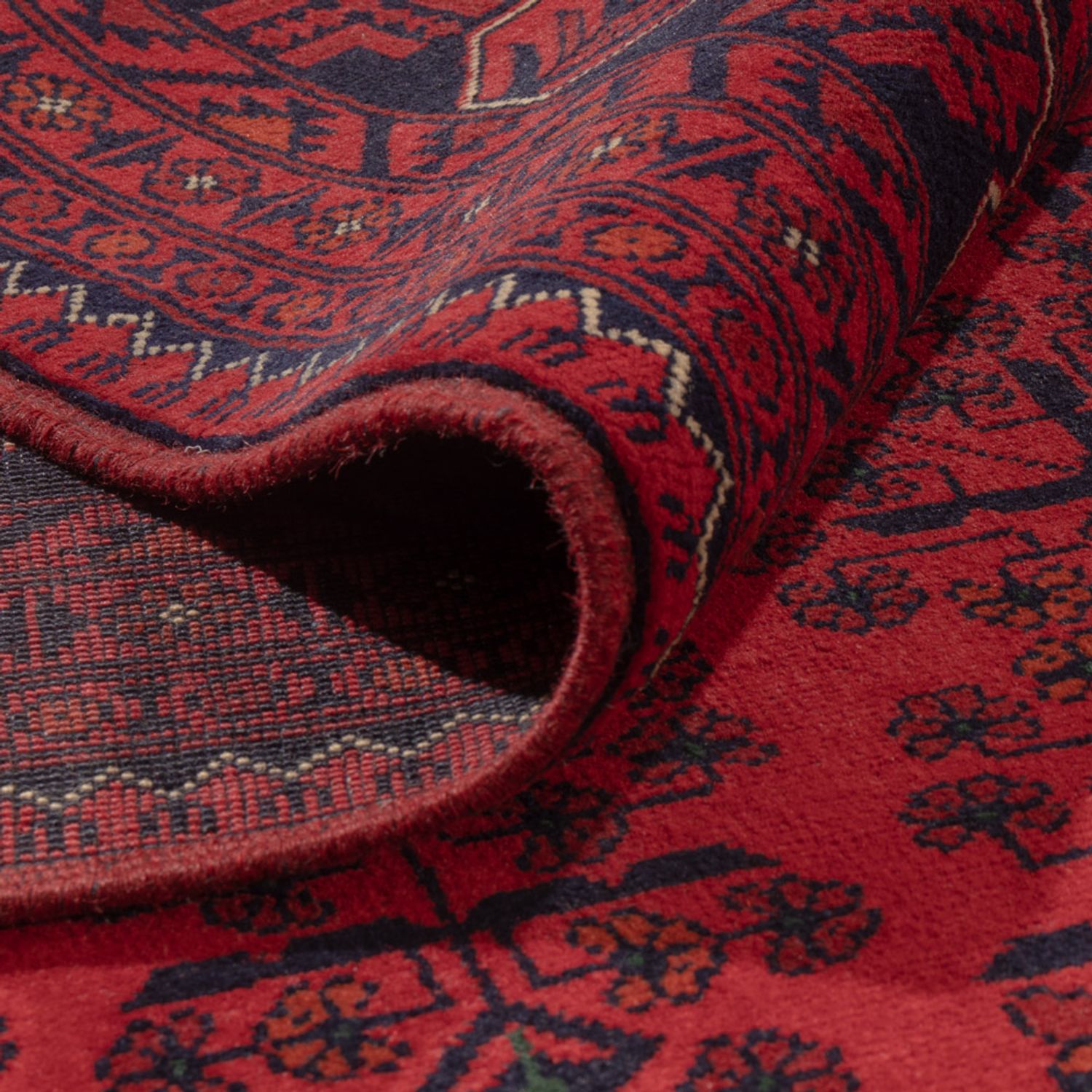 Afghan Rug - Kunduz - 336 x 248 cm - red