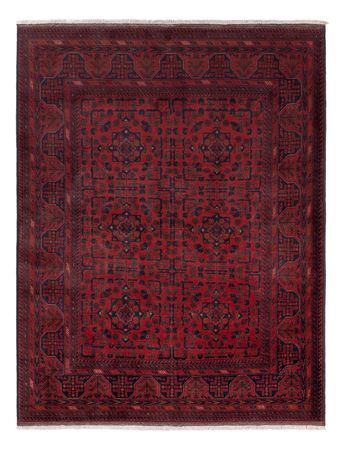 Afghan Rug - Kunduz - 199 x 154 cm - red