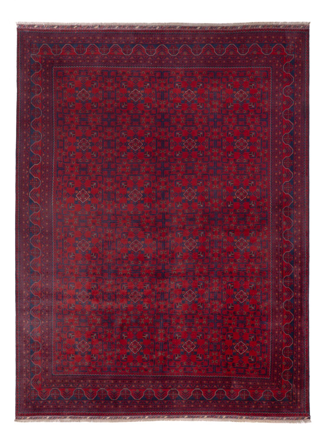 Afghan Rug - Kunduz - 338 x 252 cm - red