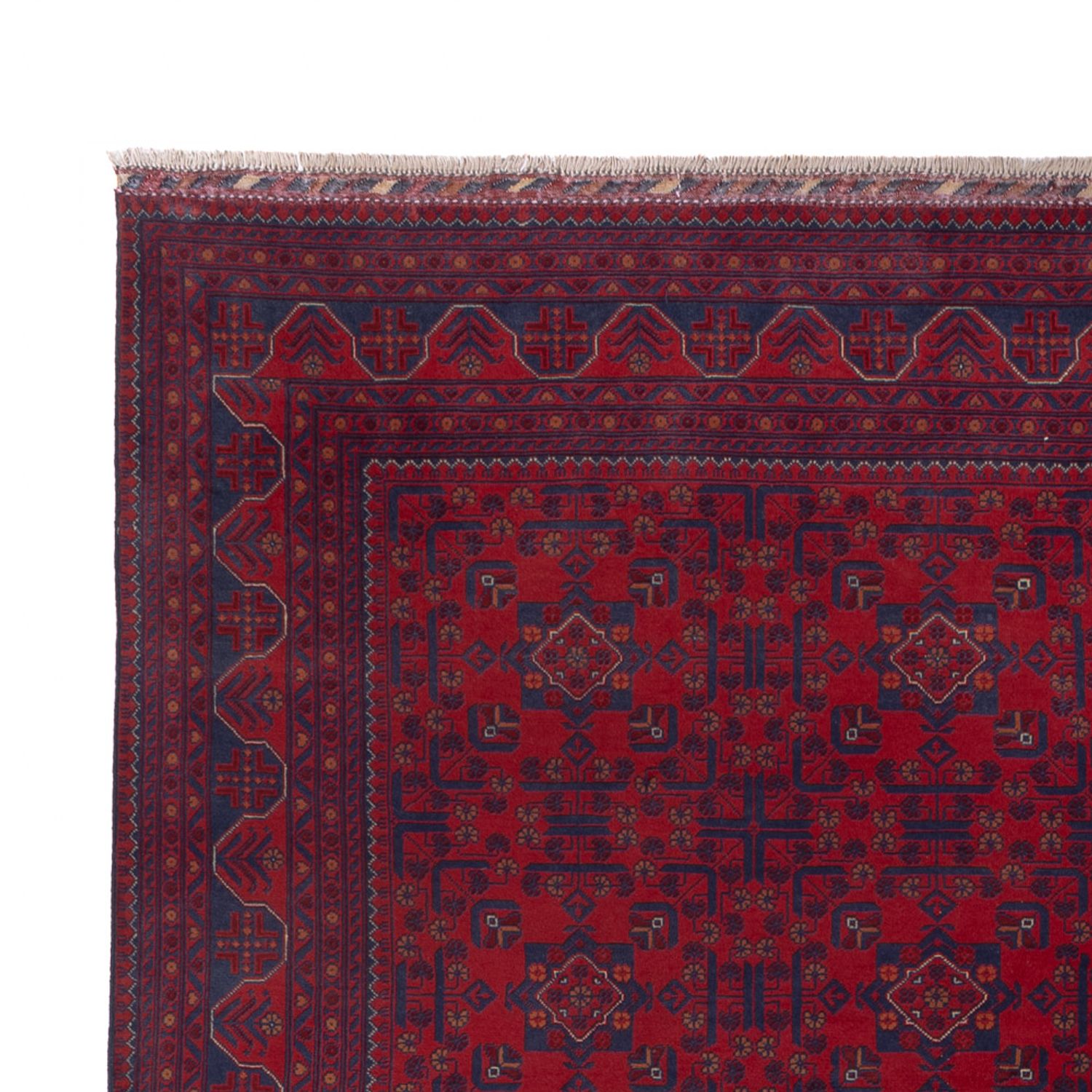 Afghan Rug - Kunduz - 338 x 252 cm - red