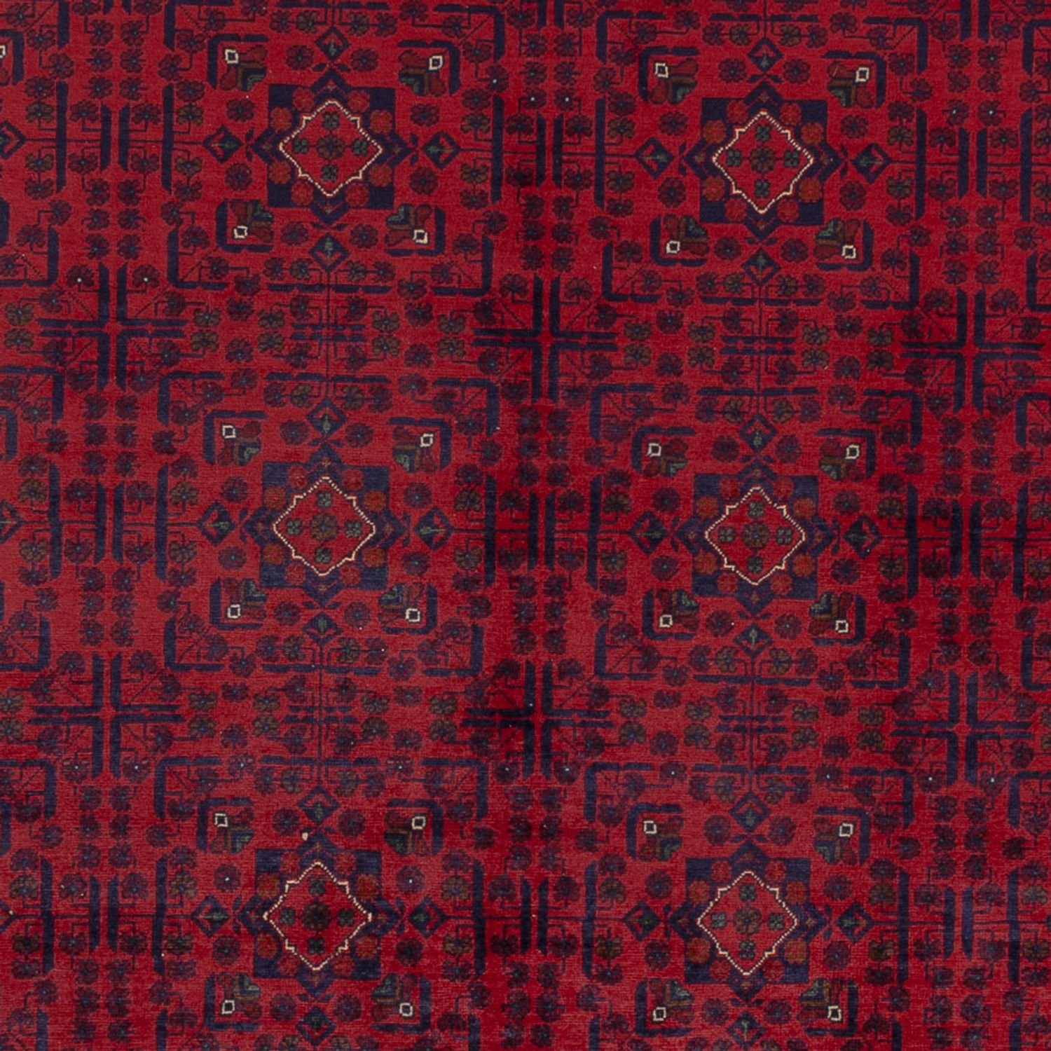 Afghan Rug - Kunduz - 343 x 242 cm - red