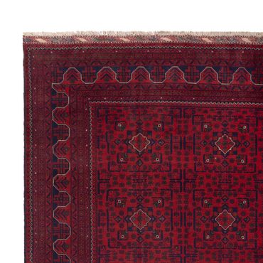 Afghan Rug - Kunduz - 343 x 242 cm - red