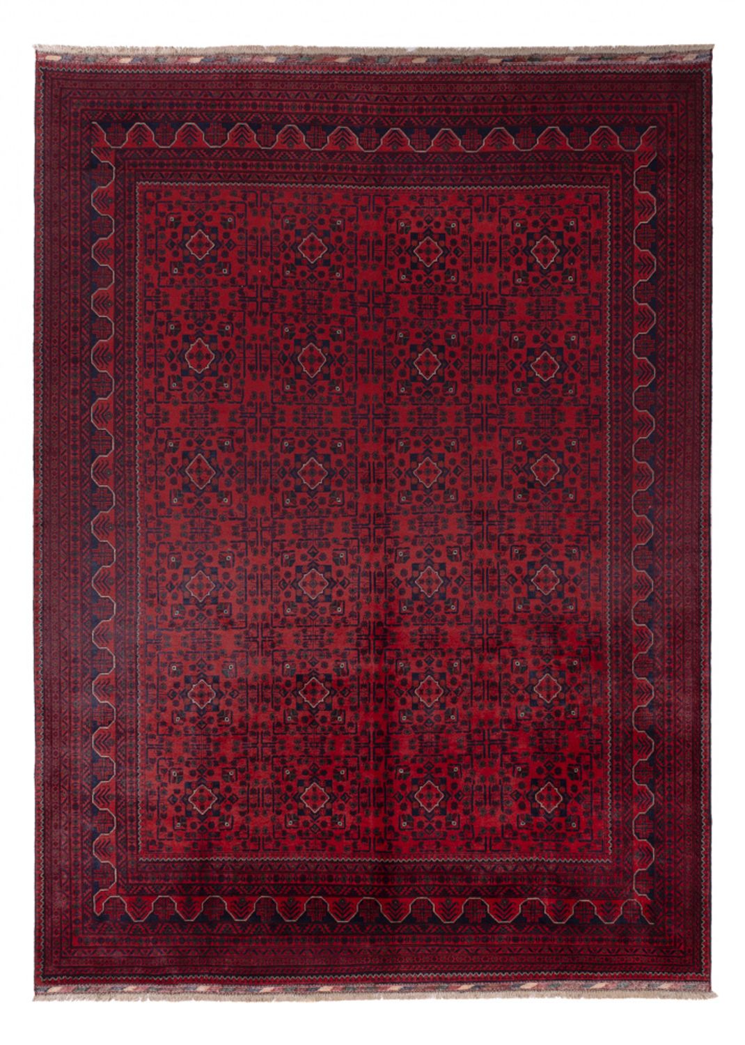 Afghan Rug - Kunduz - 340 x 250 cm - red