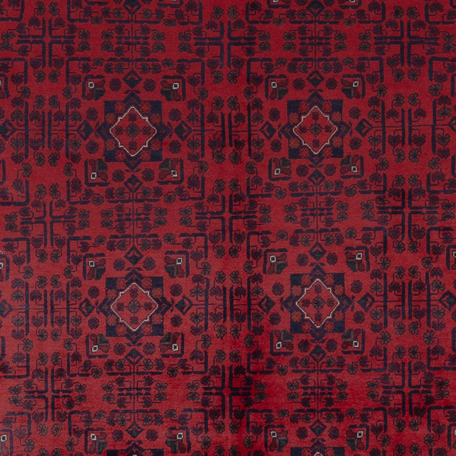 Afghan Rug - Kunduz - 340 x 250 cm - red