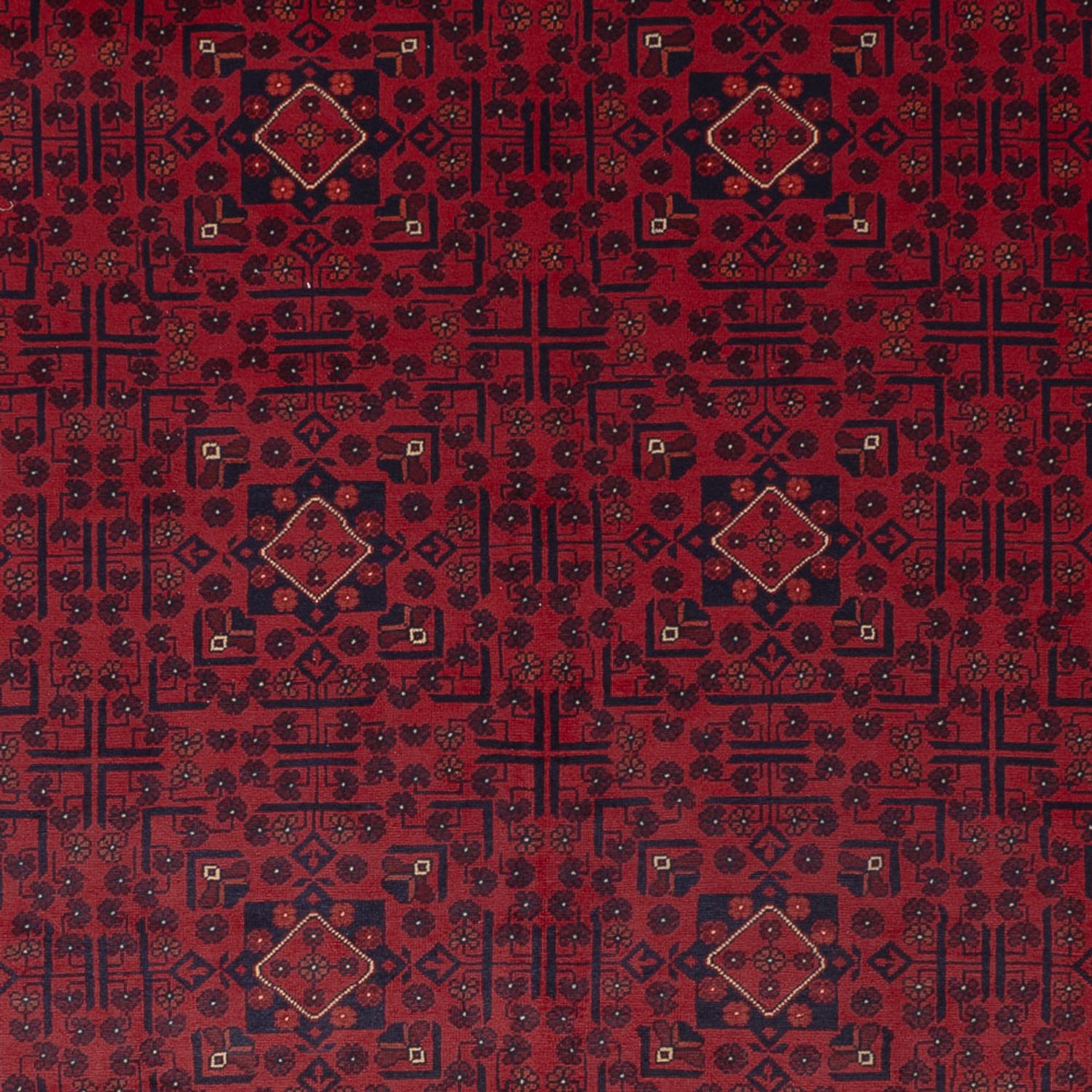 Afghan Rug - Kunduz - 345 x 244 cm - red