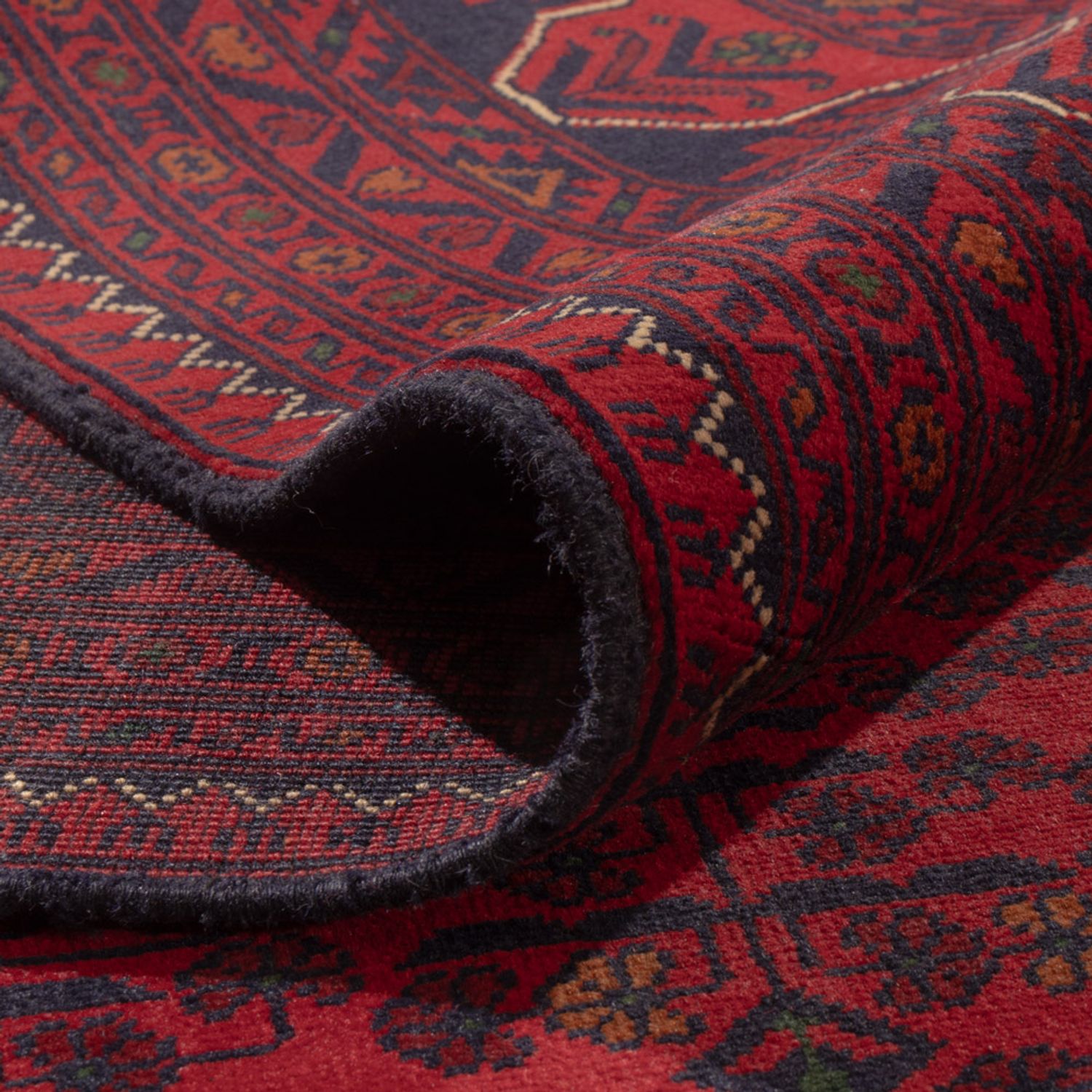 Afghan Rug - Kunduz - 340 x 248 cm - red