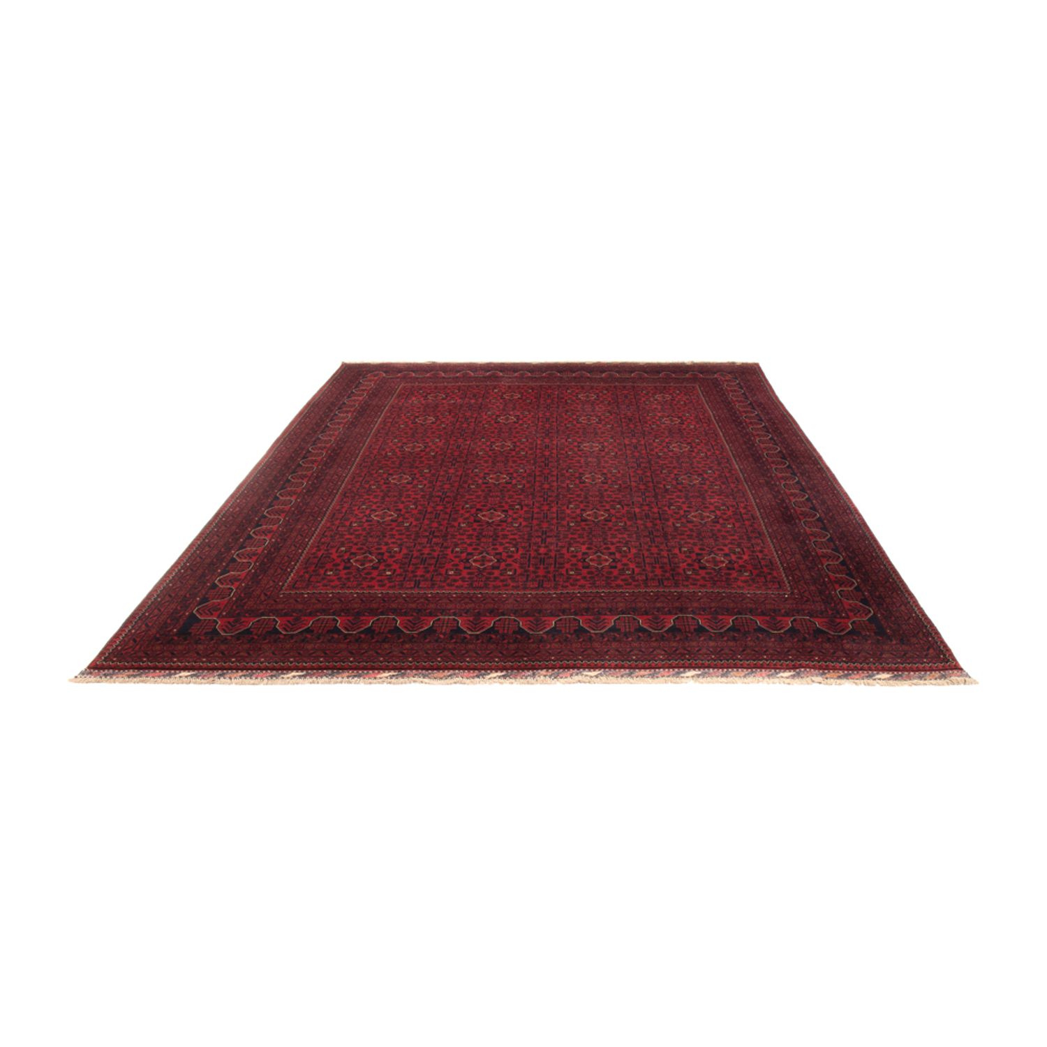 Afghan Rug - Kunduz - 340 x 254 cm - red