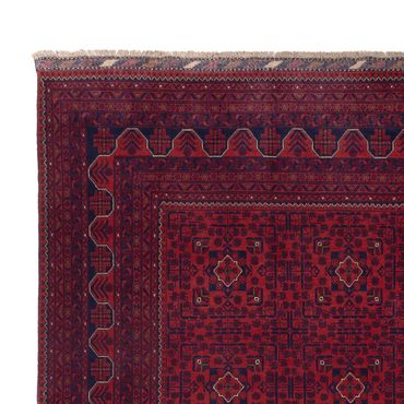 Afghan Rug - Kunduz - 340 x 254 cm - red