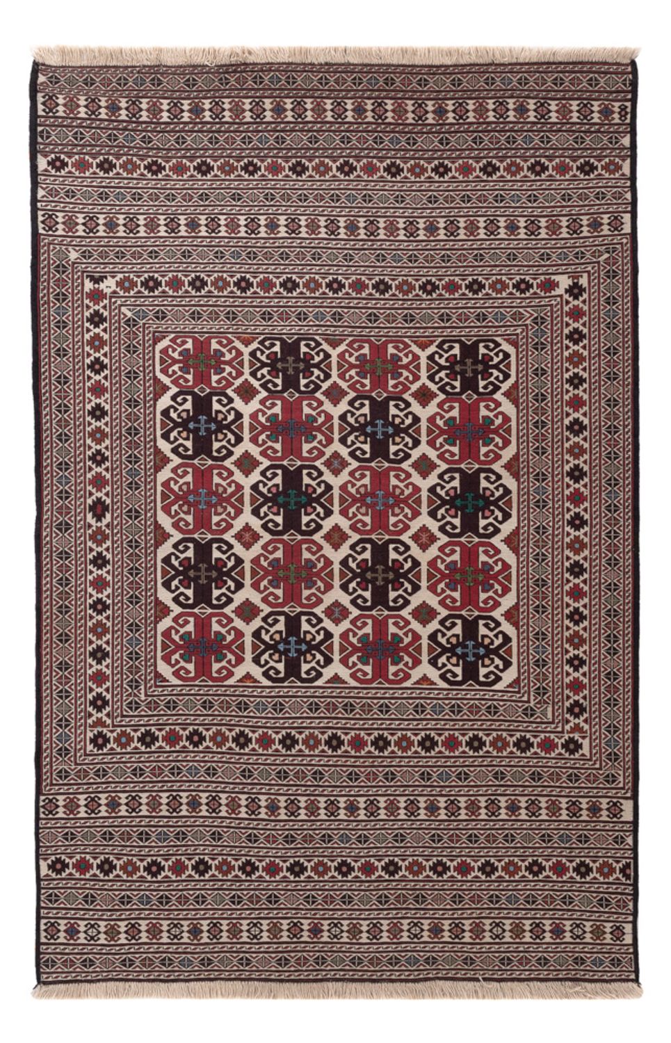 Kelim Rug - Oriental - 195 x 132 cm - multicolored
