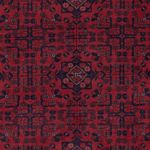 Afghan Rug - Royal - 197 x 149 cm - red