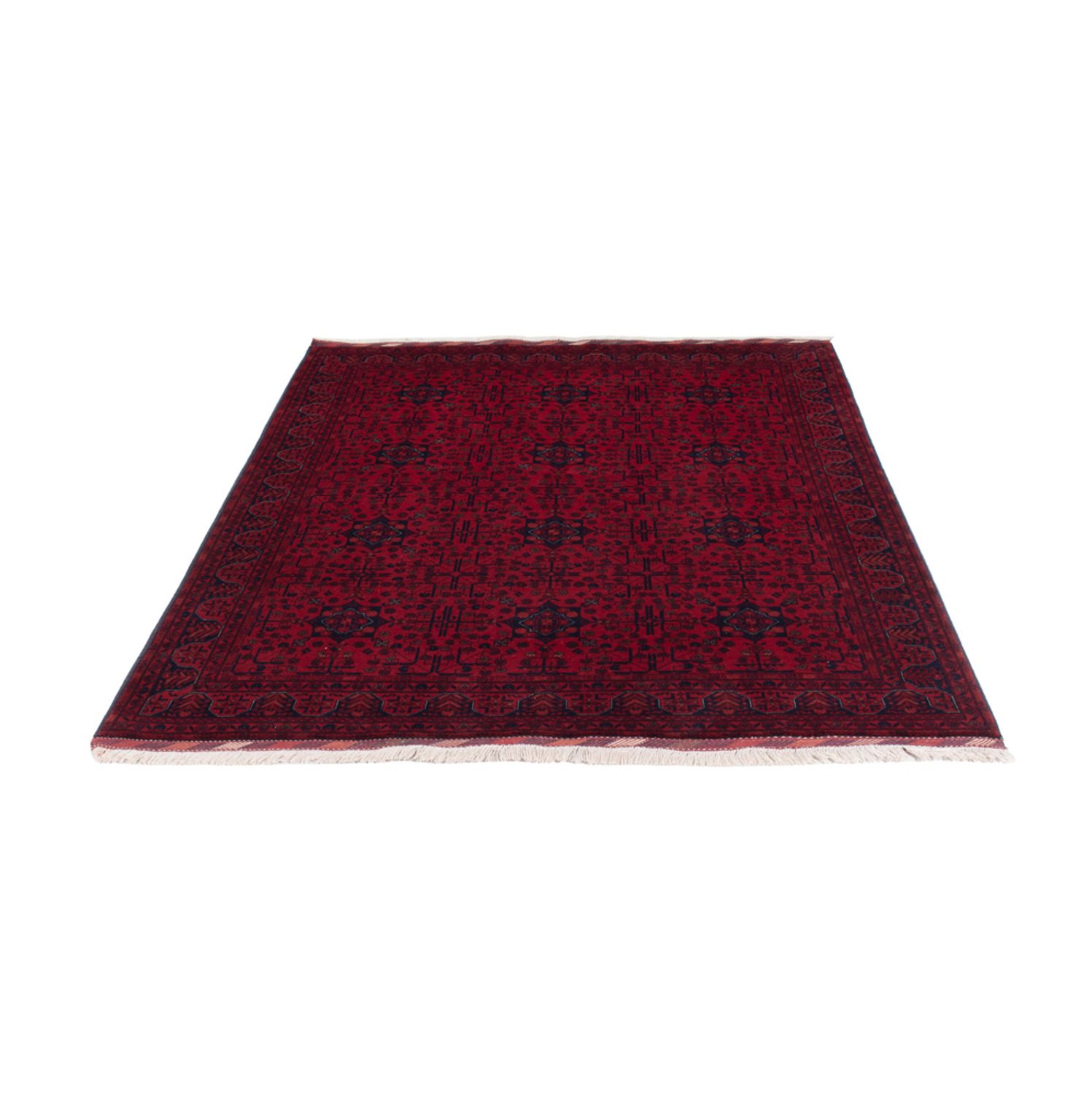 Afghan Rug - Royal - 199 x 150 cm - red