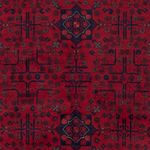 Afghan Rug - Royal - 199 x 150 cm - red