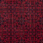 Afghan Rug - Royal - 201 x 152 cm - red