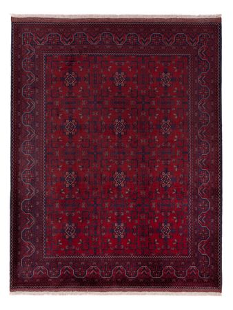 Afghan Rug - Royal - 200 x 154 cm - red
