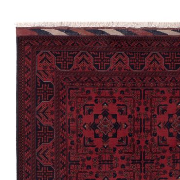 Afghan Rug - Royal - 192 x 150 cm - red