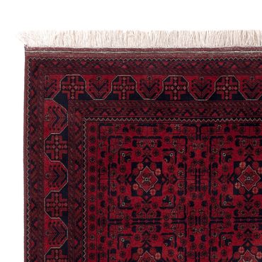 Afghan Rug - Royal - 196 x 148 cm - red