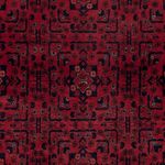 Afghan Rug - Royal - 196 x 148 cm - red