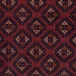 Afghan Rug - 195 x 147 cm - red