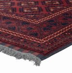Afghan Rug - 195 x 147 cm - red