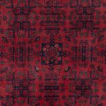 Afghan Rug - Royal - 190 x 151 cm - red