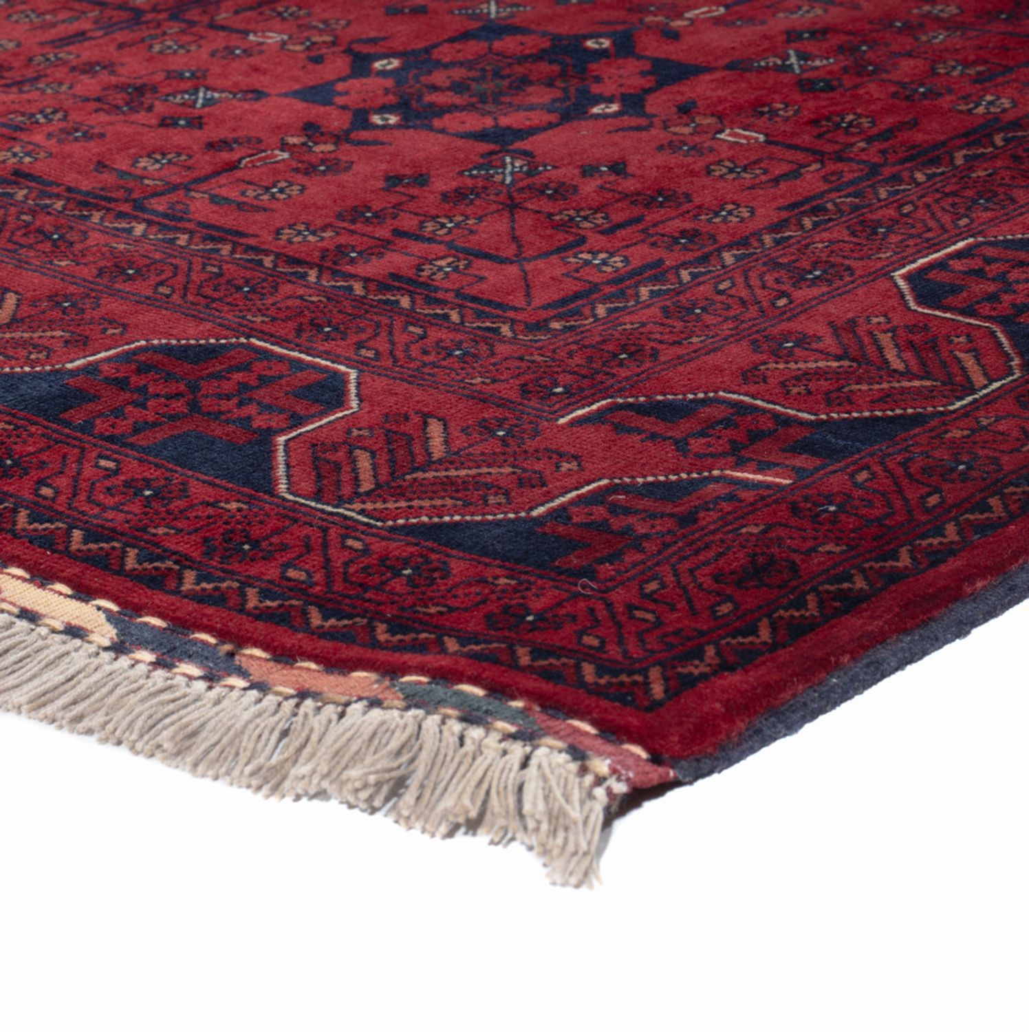 Afghan Rug - Royal - 197 x 151 cm - red
