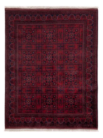 Afghan Rug - Royal - 195 x 151 cm - red