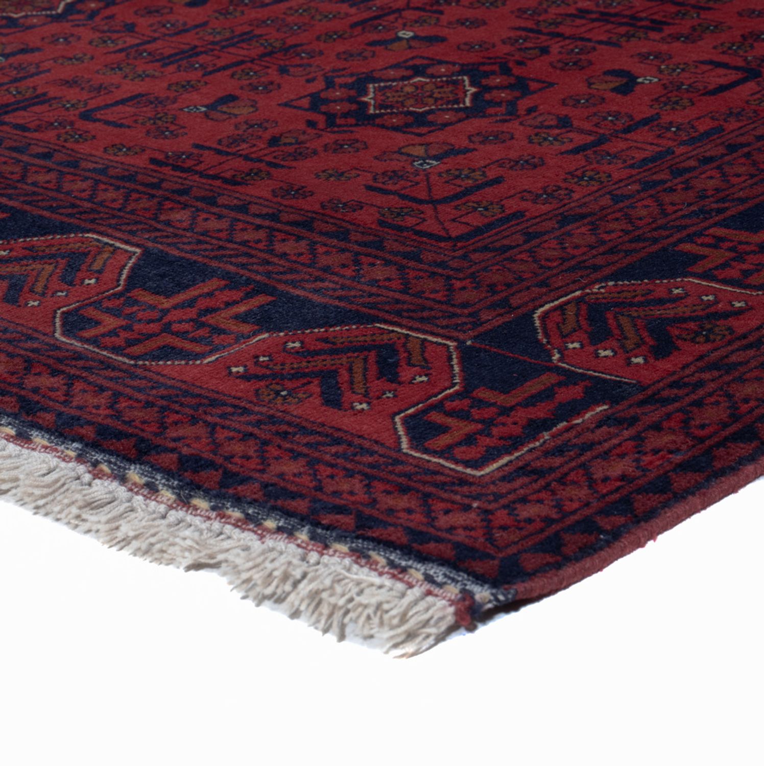 Afghan Rug - Royal - 191 x 151 cm - red