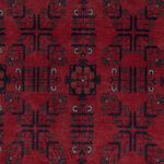 Afghan Rug - Royal - 198 x 150 cm - red