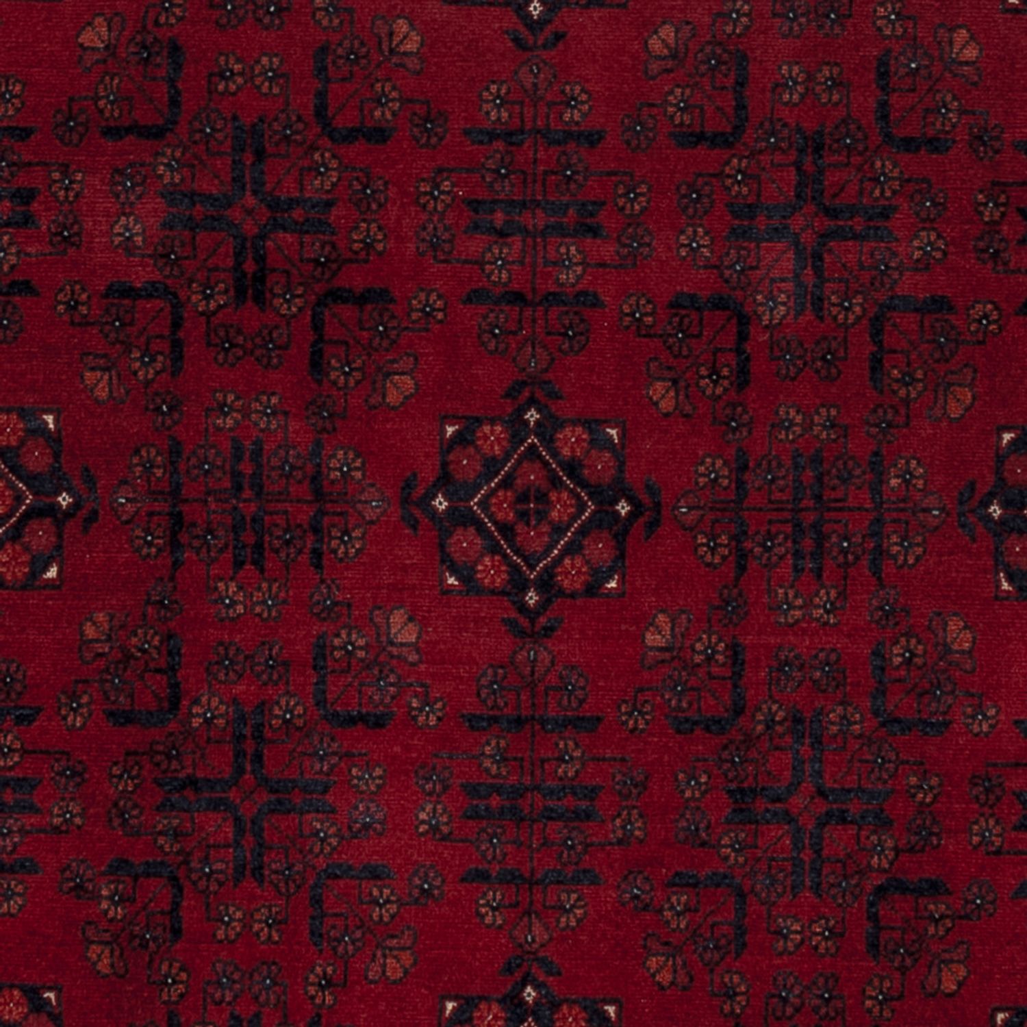 Afghan Rug - Royal - 197 x 149 cm - red