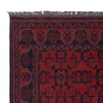 Afghan Rug - Kunduz - 221 x 174 cm - red